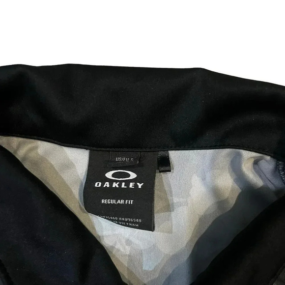 Oakley Camo Back Evo Golf Short Sleeve Polo Shirt Size Small - Picture 10 of 12